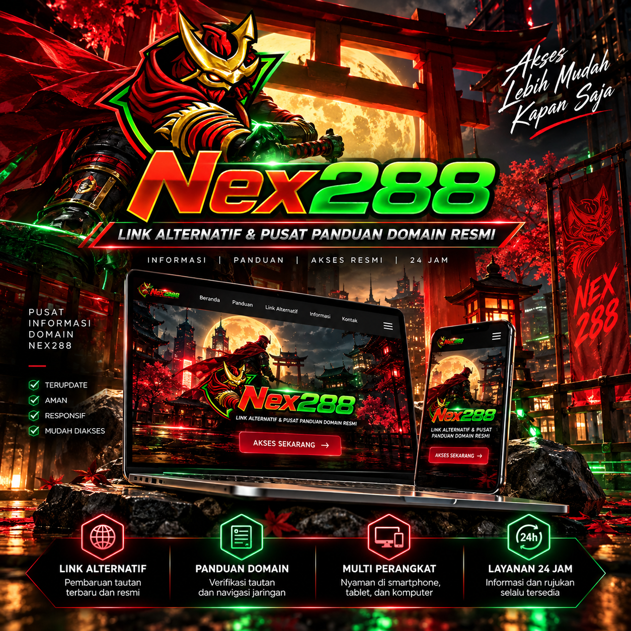 NEX288 | Link Alternatif & Pusat Panduan Domain Resmi